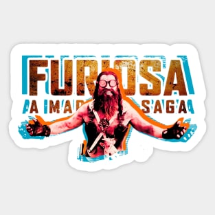 Furiosa: A Mad Max Saga Chris Hemsworth Sticker